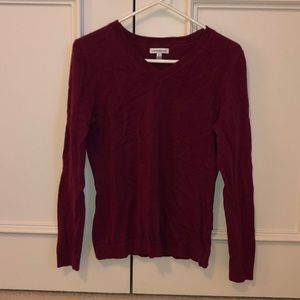 croft&barrow red sweater